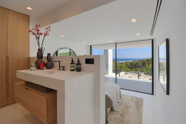 Schlafzimmer mit Bad-en-Suite