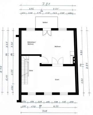 Grundriss 1. Obergeschoss
