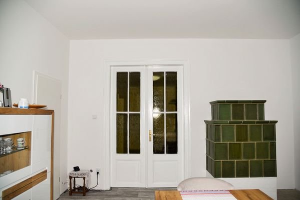Esszimmer mit Kamin