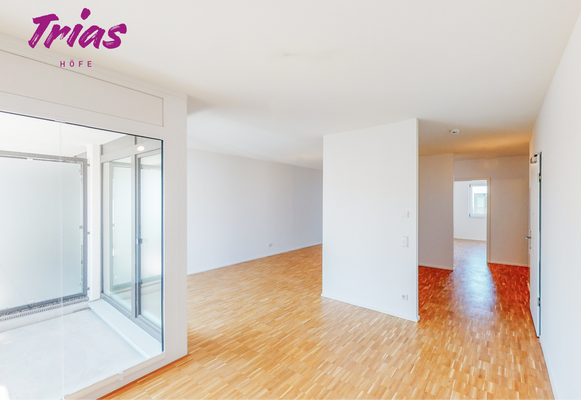 Wohn- und Essbereich (Musterwohnung)