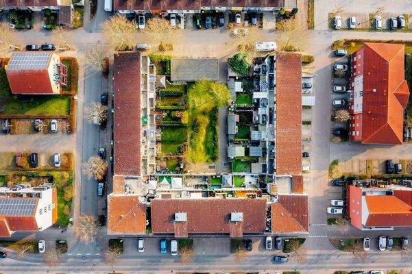 Wohnviertel Innenhof