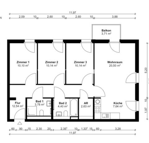  Wohnungen,  Wohnung mieten