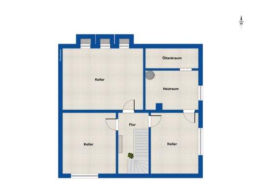 Grundriss Kellergeschoss