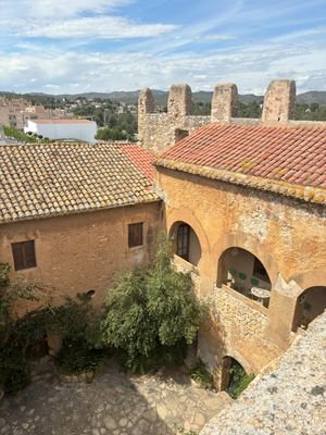 Innenhof Ausblick