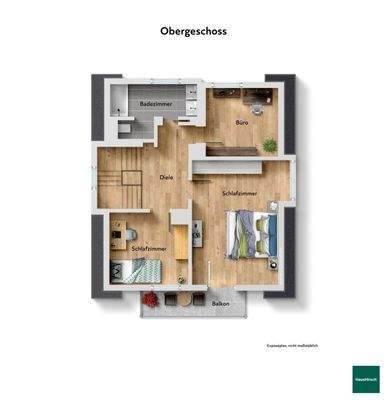 Grundriss Obergeschoss