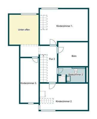 Grundriss Skizze 1.OG