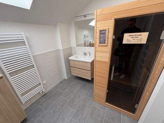 WE 08 - Duschbad mit Sauna