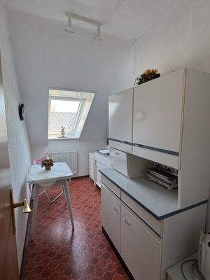 Küche im Dachgeschoss
