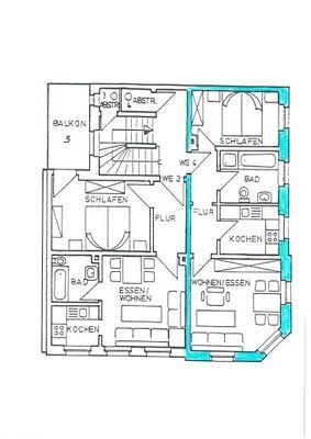 Grundriss Wohnung