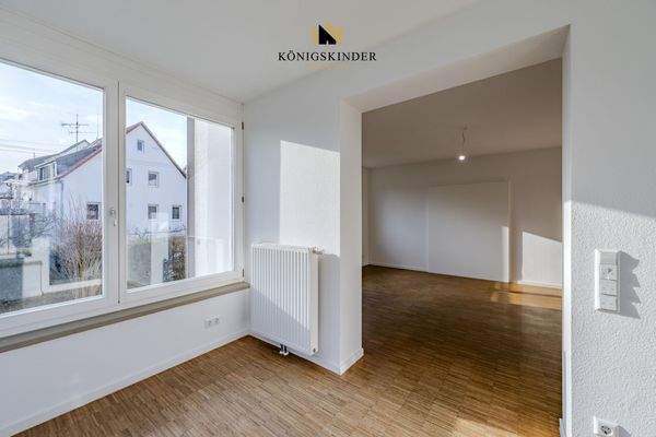 Wohn- und Essbereich Dachgeschoss