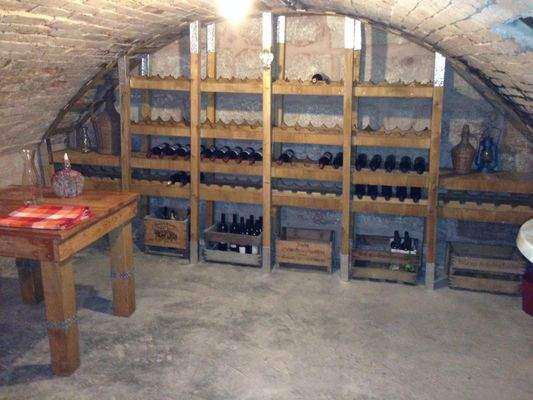 Gewölbekeller im vorderen Bereich des Anwesens