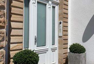 Eingang in die Villa