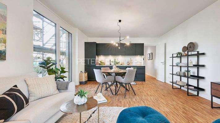 Wohnküche Musterwohnung