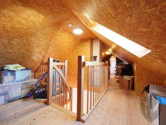  SPITZBODEN - Dielen - Faserplatten - Dachfenster