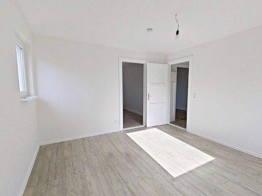 Ansicht II: Wohn- und Esszimmer