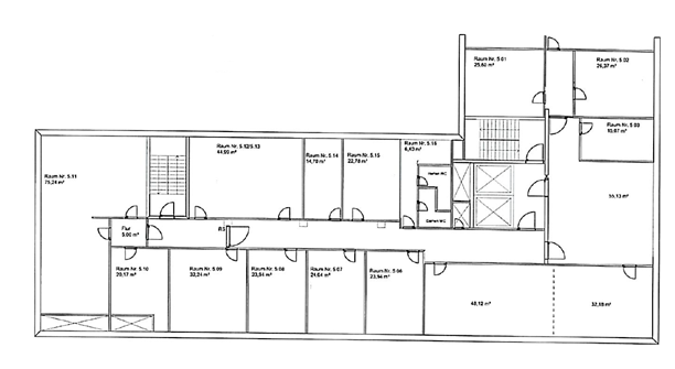 Grundriss, ca. 631 m²