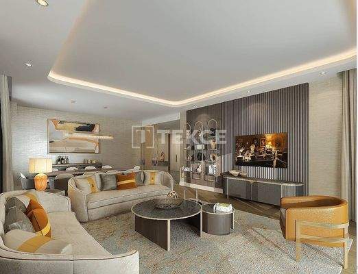 Forest View Flats in a Horizontal Complex in İstanbul