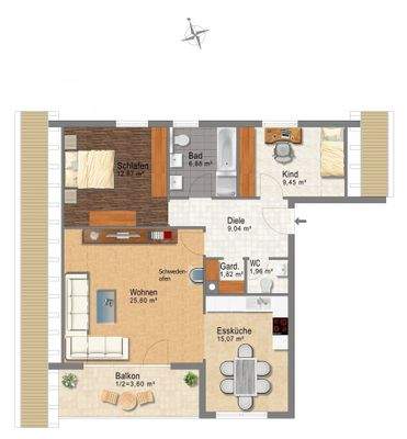 nicht maßstabsgetreu