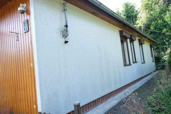 Hausansicht von der Seite