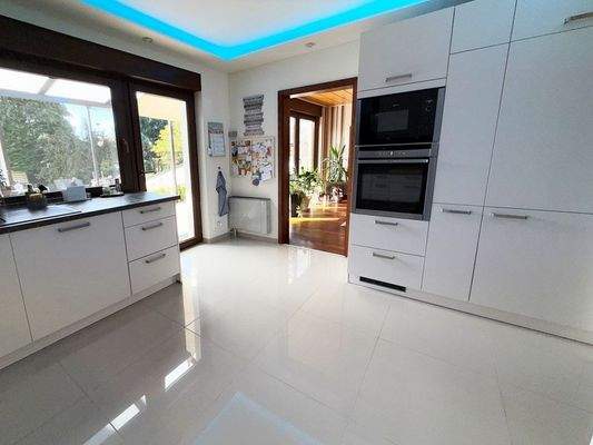 Zugang Essbereich und Garten