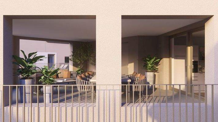 Visualisierung Loggia 