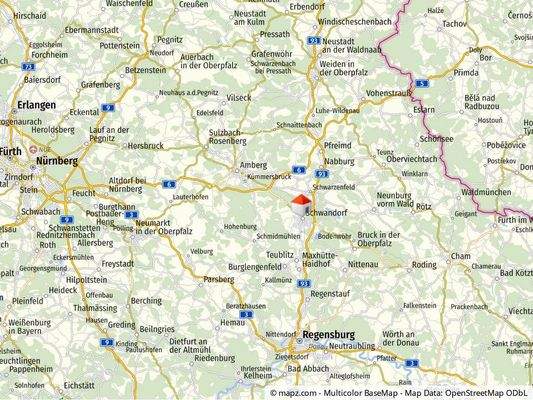 Geolyzer Kartenausschnitt