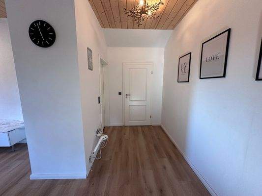 geplanter Küchenbereich