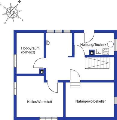Grundriss Untergeschoss