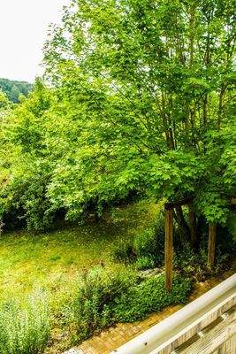 Blick vom Balkon Süd-West