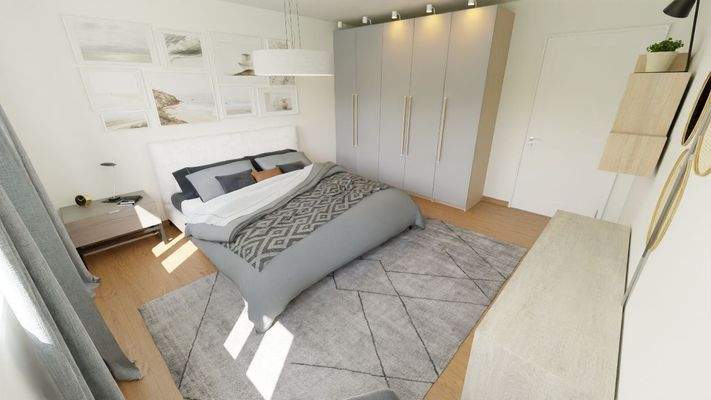 Modernes Schlafzimmer