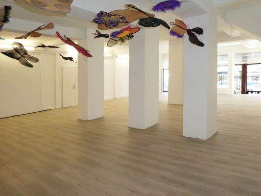 Blick zum Schaufenstere