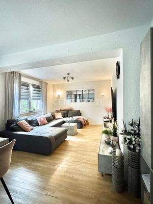 sehr gemütlicher Wohnzimmerbereich