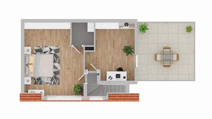 Obergeschoss Einliegerwohnung