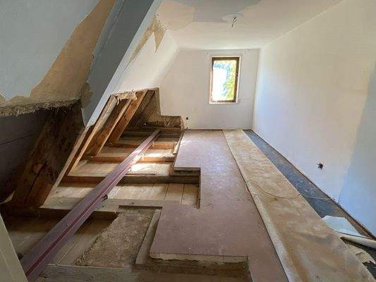 Raum im Dachgeschoss