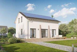 Modernes Haus mit Solar