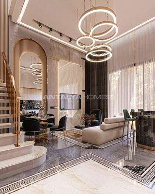 Sea and City View Flats in Bektas Alanya