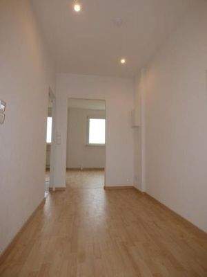 Korridor mit LED-Spots