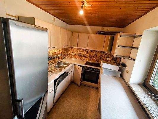 voll ausgestattete Küche