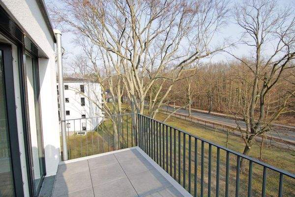 Terrasse mit Grünblick!