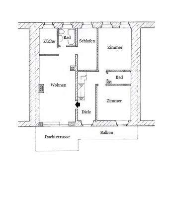 Grundriss ohne Maßstab OG