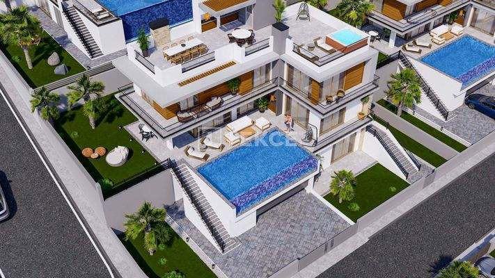 Sea View Villas with High Standards in North Cyprus