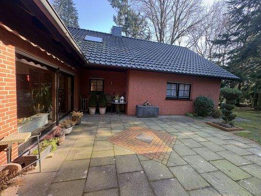 Terrasse mit Südwestausrichtung