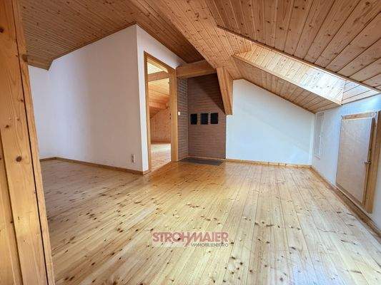 Treppenaufgang zu Hobbyraum