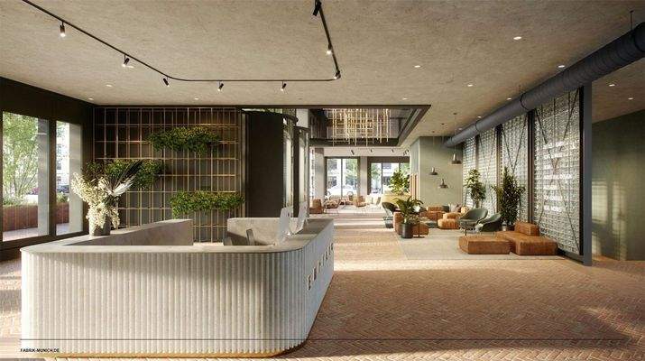 Visualisierung Lounge Empfang