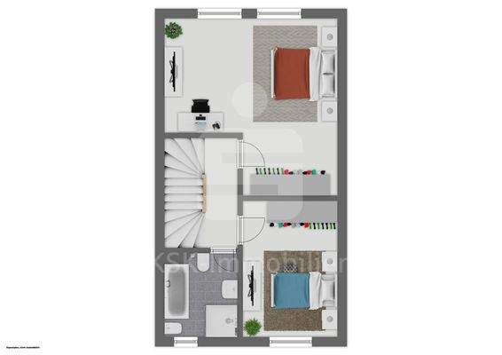 Grundriss Obergeschoss