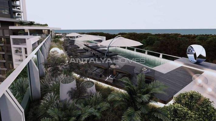 Special Design Sea View Apartments in Antalya Aksu