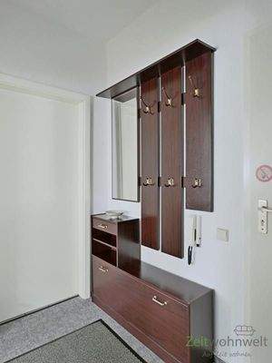 Garderobe im Wohnungsflur