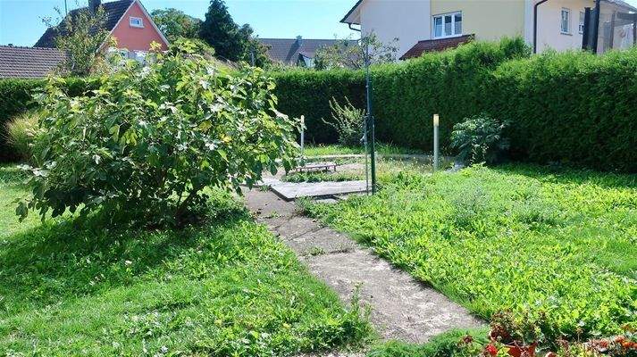 Garten mit Blick nach Osten