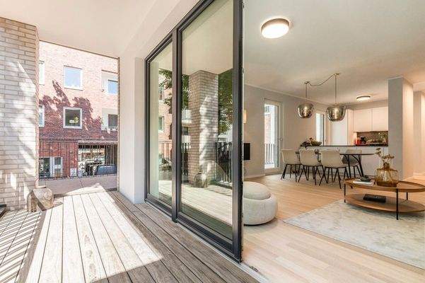 Hofgarten Winterhudeeiner