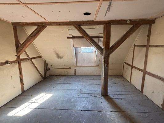 Ausbaupotenzial im Dachgeschoss